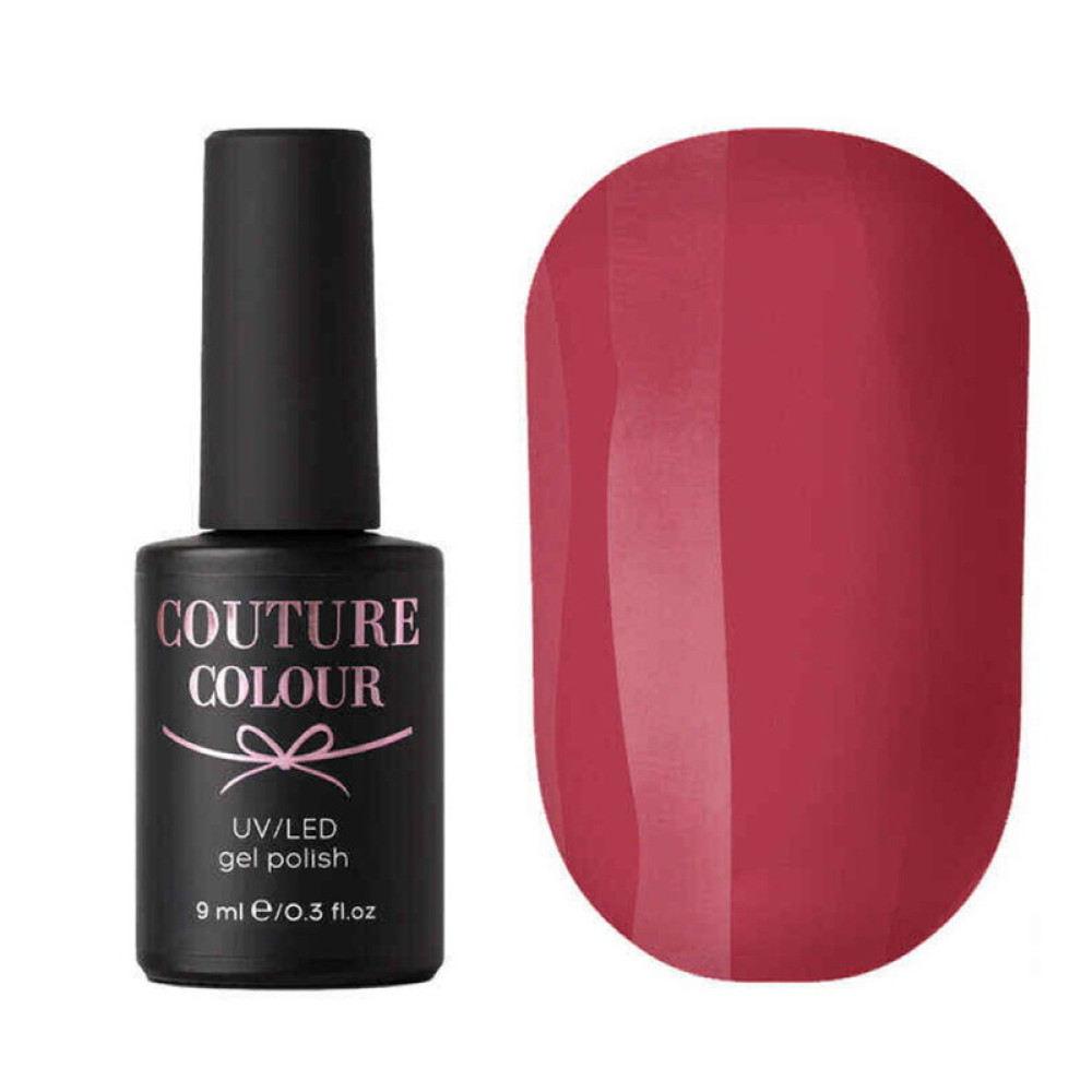 Гель-лак Couture Color 020 світло-малиновий мус. 9 мл