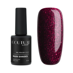 Гель-лак Couture Color 029 димчасто-фіолетовий з рожевими шимерами. 9 мл Гель-лак Couture Color 029 димчасто-фіолетовий з рожевими шимерами. 9 мл