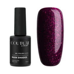 Гель-лак Couture Color 030 фіолетовий з блискітками. 9 мл Гель-лак Couture Color 030 фіолетовий з блискітками. 9 мл