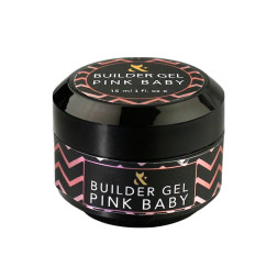 Гель F.O.X строительный Builder Gel Pink Baby розовый 15 мл
