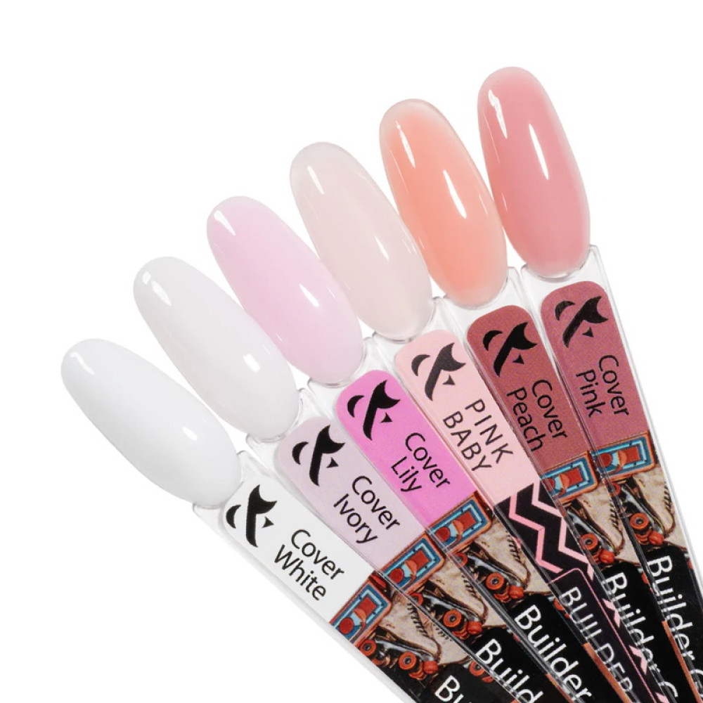 Гель F.O.X строительный Builder Gel Pink Baby розовый 30 мл
