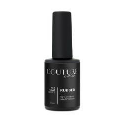Топ каучуковий для гель-лаку Couture Color Rubber Top Coat. 9 мл