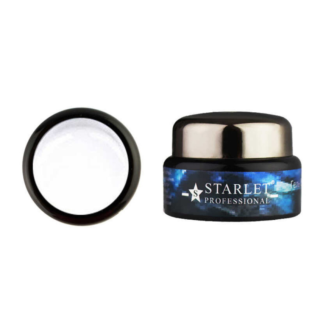 Гель-краска Паутинка Starlet Professional Sticky gel Paint 02. цвет белый. 5 г