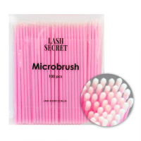 Микробраши Lash Secret. 100 шт.. розовые...