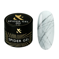 Гель Павутинка F.O.X Spider Gel 03 колір срібло 5 мл
