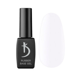 База каучукова для гель-лаку Kodi Professional Rubber Base Gel White. колір білий. 8 мл
