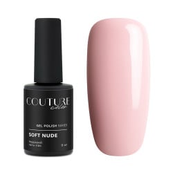 Гель-лак Couture Color Soft Nude SN 07 нежно-розовый с перламутром. 9 мл