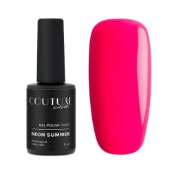 Гель-лак Couture Color Neon Summer 07 розовый неон. 9 мл Гель-лак Couture Color Neon Summer 07 розовый неон. 9 мл