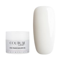 Гель однофазний Couture Color 1-phase Builder Gel 01 Vanilla milk молочно-білий 50 мл