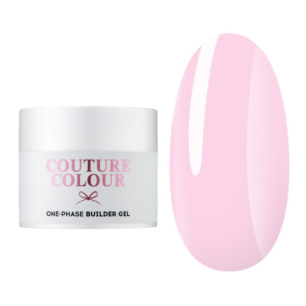 Гель однофазний Couture Colour 1-phase Builder Gel Purplish pink пурпурно-рожевий. 50 мл