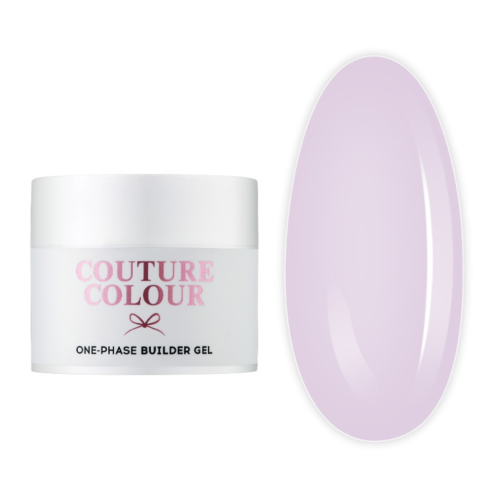 Гель однофазный Couture Colour 1-phase Builder Gel Rose petal. нежный розовый. 50 мл