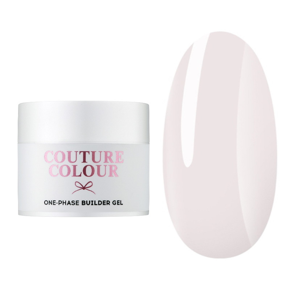 Гель однофазный Couture Colour 1-phase Builder Gel Vanilla milk. молочно-белый. 50 мл