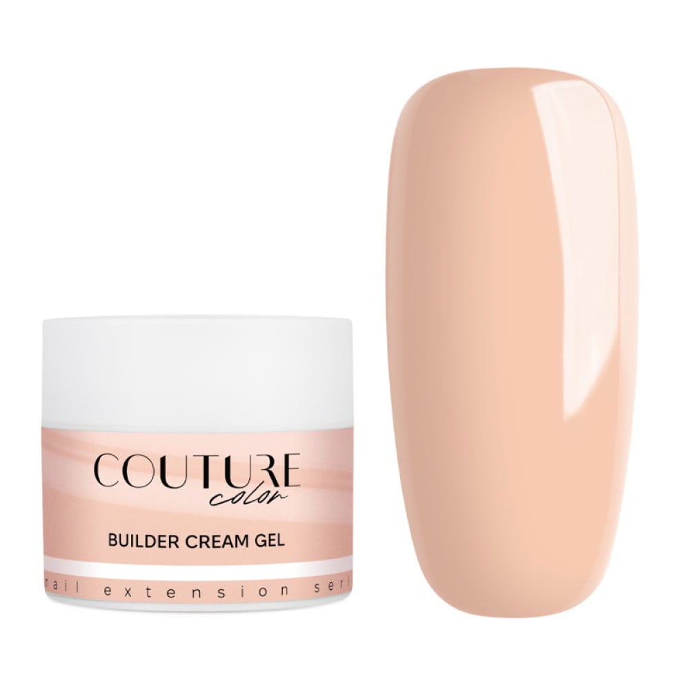 Крем-гель будівельний Couture Color Builder Cream Gel Peach cream персиковий крем 50 мл