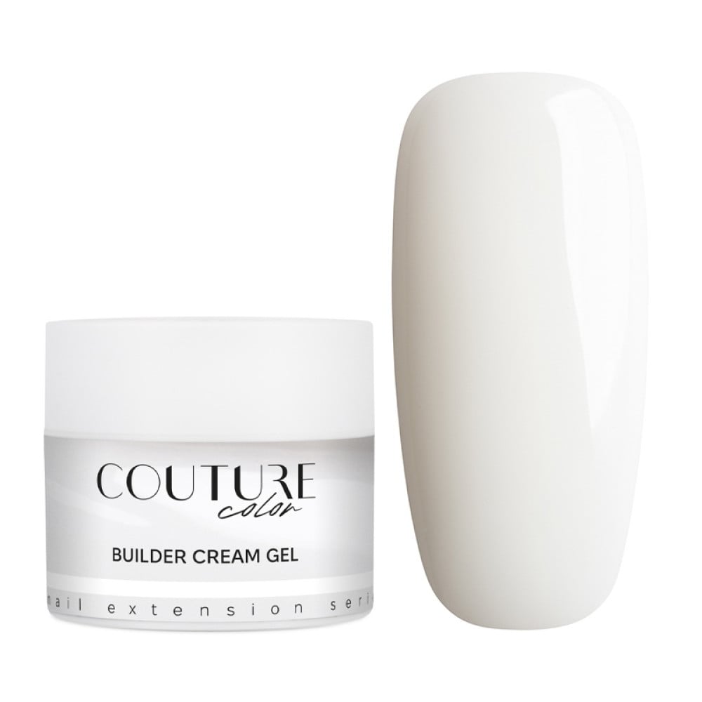 Крем-гель будівельний Couture Color Builder Cream Gel 01 Milky white молочно-білий 50 мл