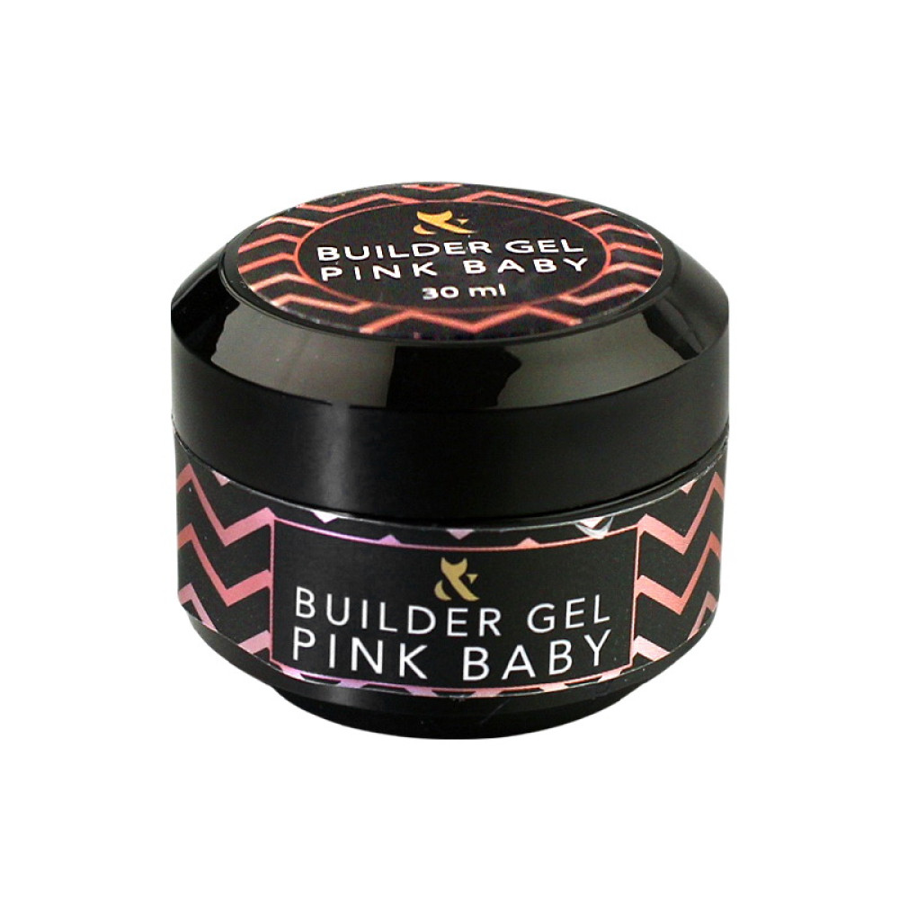 Гель F.O.X строительный Builder Gel Pink Baby розовый 30 мл