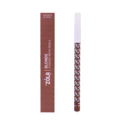 Карандаш для бровей ZOLA Powder Brow Pencil Blonde пудровый. светло-коричневый. 1.19 г