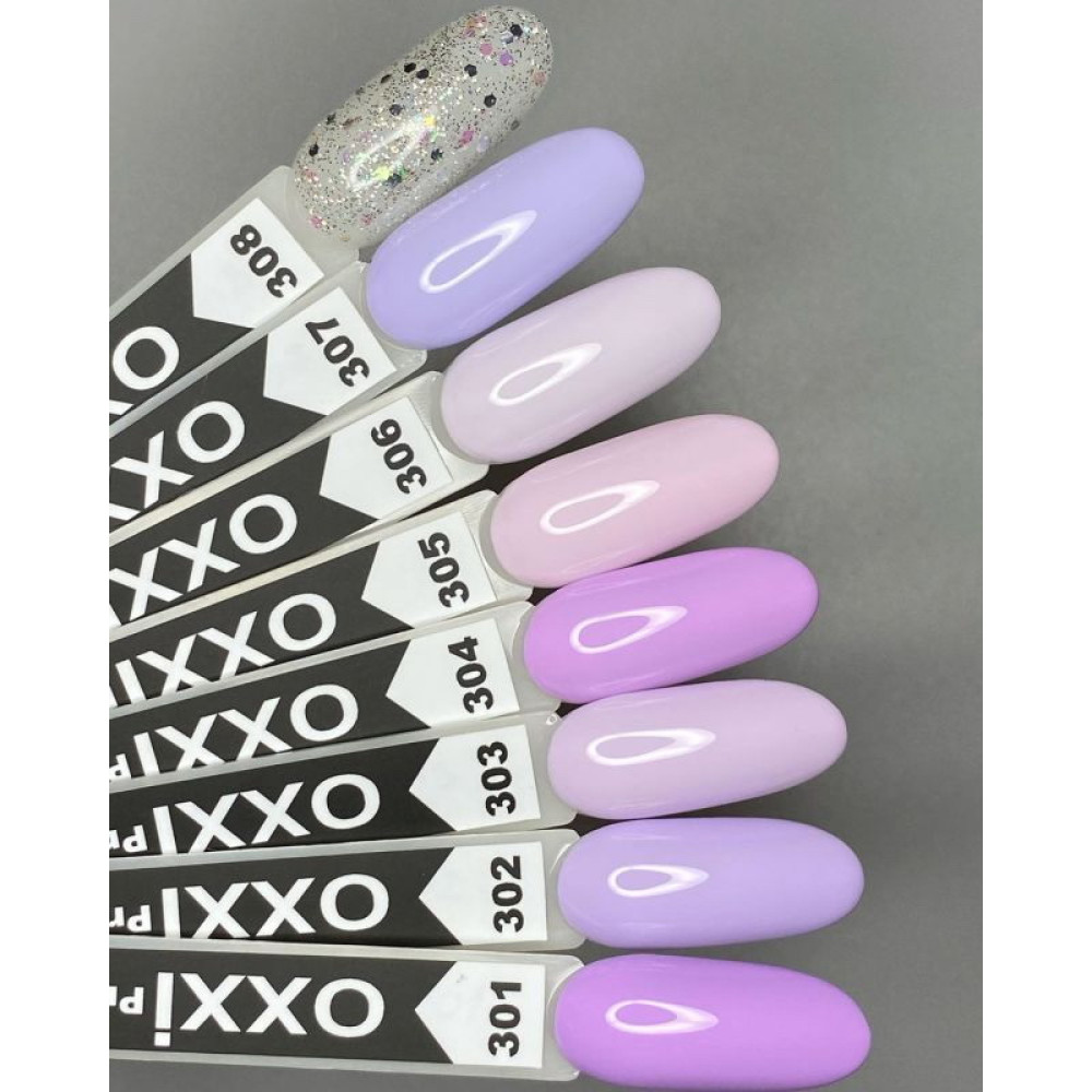 Гель-лак Oxxi Professional 305 йогуртово-розовый. 10 мл