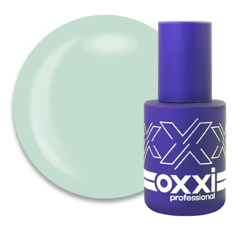 Гель-лак Oxxi Professional 326 молочно-мятний шейк. 10 мл