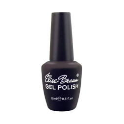 Топ каучуковый для гель-лака Elise Braun Rubber Top. 15 мл