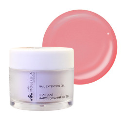 Гель камуфлюючий Nails Molekula Gel 09 Cover Medium. насичений бежево-червоний. 30 мл