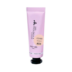 Полігель Nails Molekula Poly Gel 04 Cover. темно-рожевий. 15 мл Полігель Nails Molekula Poly Gel 04 Cover. темно-рожевий. 15 мл