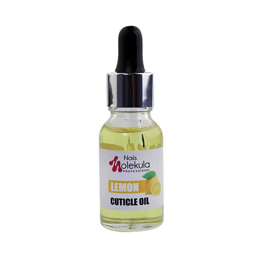 Масло для кутикулы Nails Molekula Cuticle Oil Lemon. с пипеткой. лимон. 15 мл