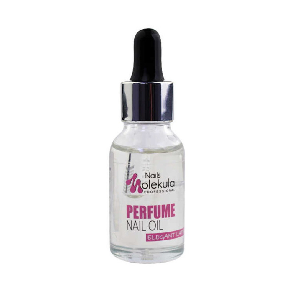 Олійка для кутикули Nails Molekula Perfume Nail Oil Elegant Late парфумована. з піпеткою. 15 мл