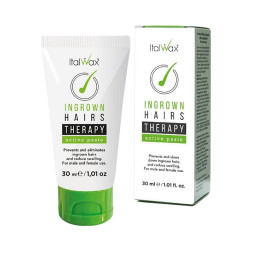 Активна паста проти вросшого волосся ItalWax Ingrown Hairs Therapy Active Paste. 30 мл