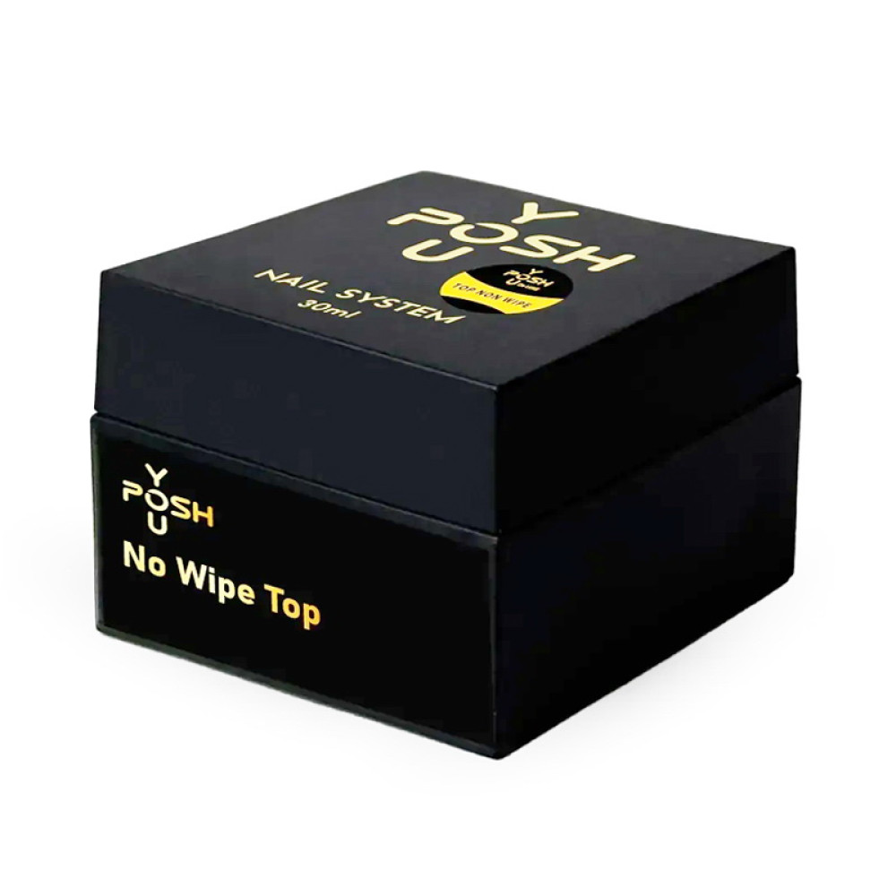 Топ каучуковый для гель-лака без липкого слоя You POSH Rubber Non-Wipe Top. 30 мл