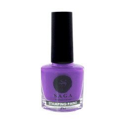 Лак-краска для стемпинга Saga Professional Stamping Paint 05 фиолетовый. 8 мл