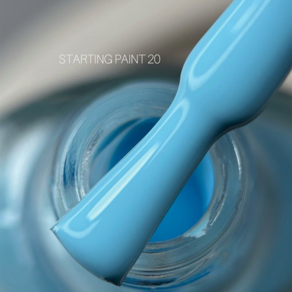 Лак-краска для стемпинга Saga Professional Stamping Paint 20 голубой. 8 мл