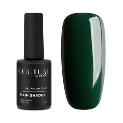 Гель-лак Couture Color 159 глибокий зелений. 9 мл Гель-лак Couture Color 159 глибокий зелений. 9 мл