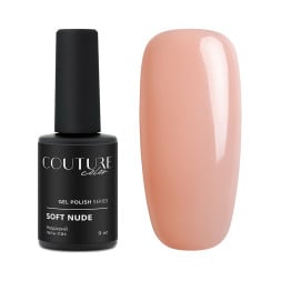 Гель-лак Couture Color Soft Nude SN 15 персиковый. 9 мл