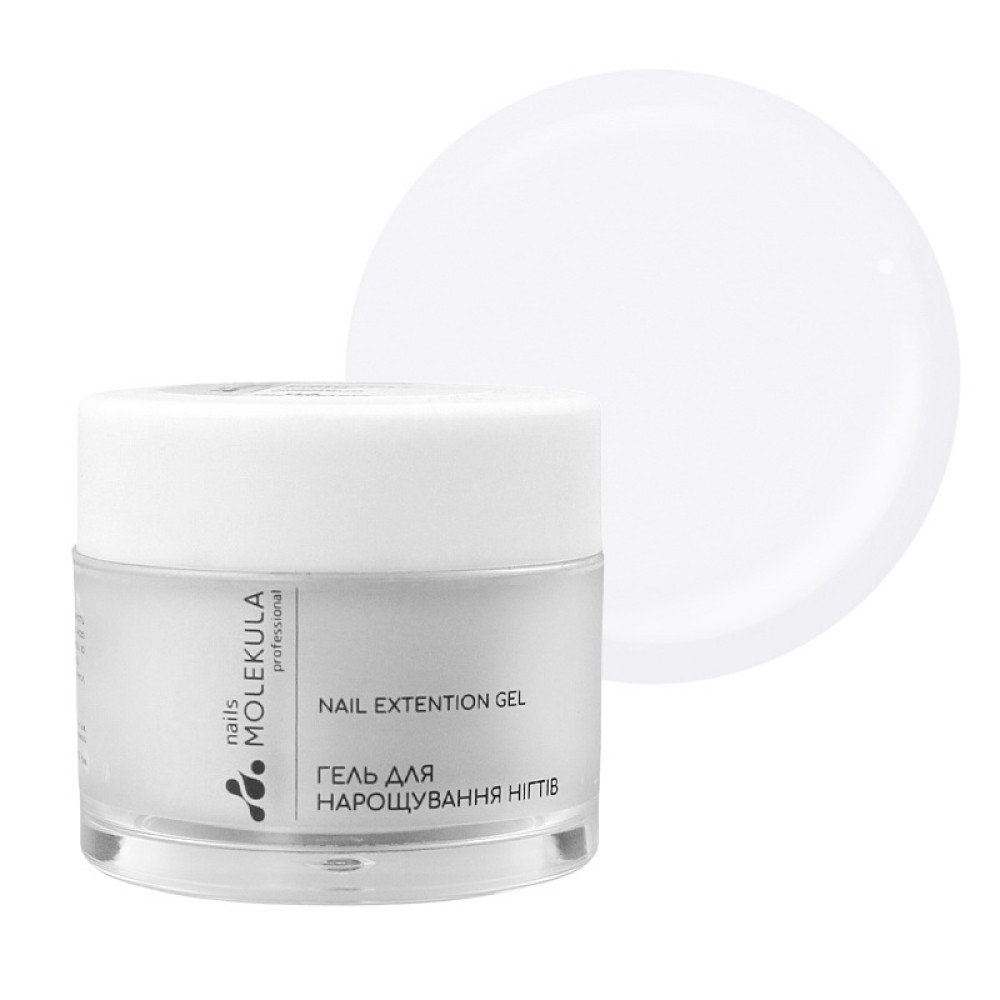 Гель однофазный Nails Molekula LED Gel 14 Milky Vanilla. 30 мл