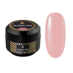 Гель F.O.X строительный Builder Gel Cover Pink розовый 15 мл