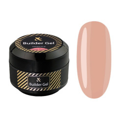 Гель F.O.X строительный Builder Gel Cover Peach персиковый 15 мл