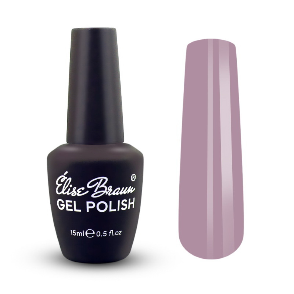 База камуфлююча для гель-лаку Elise Braun Cover Base Coat 21. какао. 15 мл