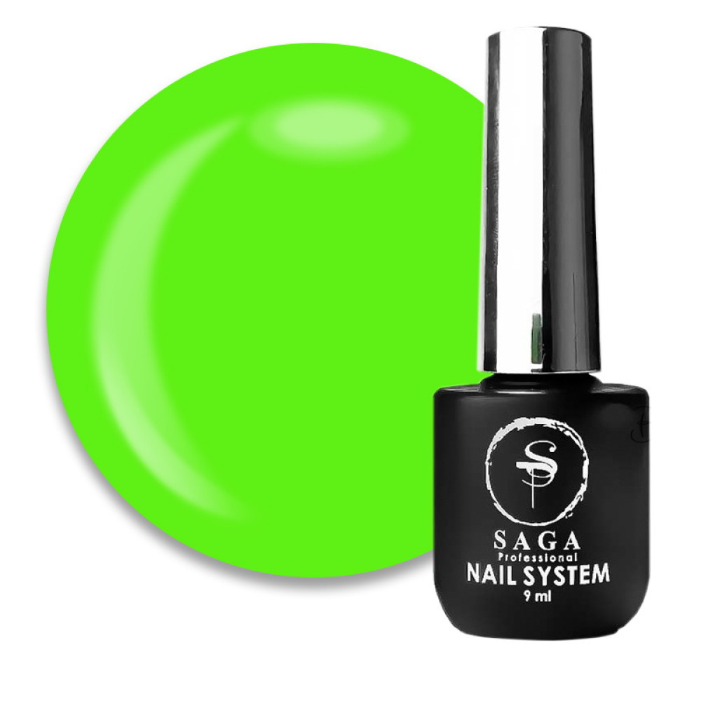 База неоновая Saga Professional Tropical Base 007 неоново-салатовый 9 мл