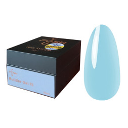 Гель для нарощування трифазний густий You POSH Gel 15 блакитний 15 мл