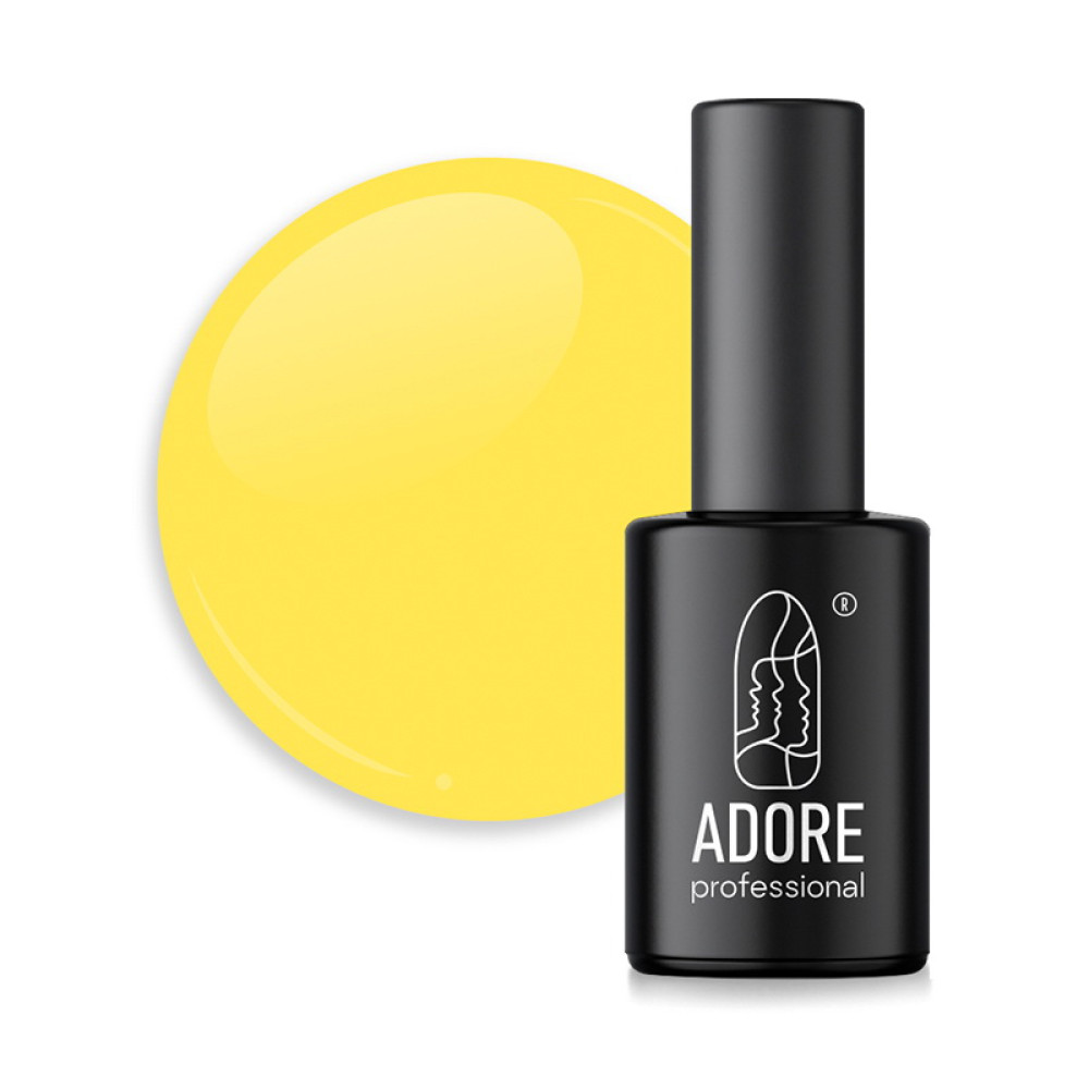 Гель-лак Adore Professional 196 Pear лимонно-желтый 8 мл