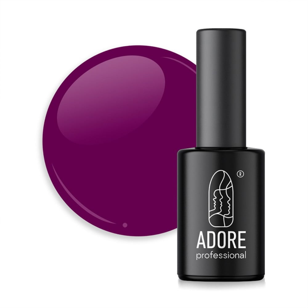 Гель-лак Adore Professional 265 Violet баклажановий фіолет 8 мл