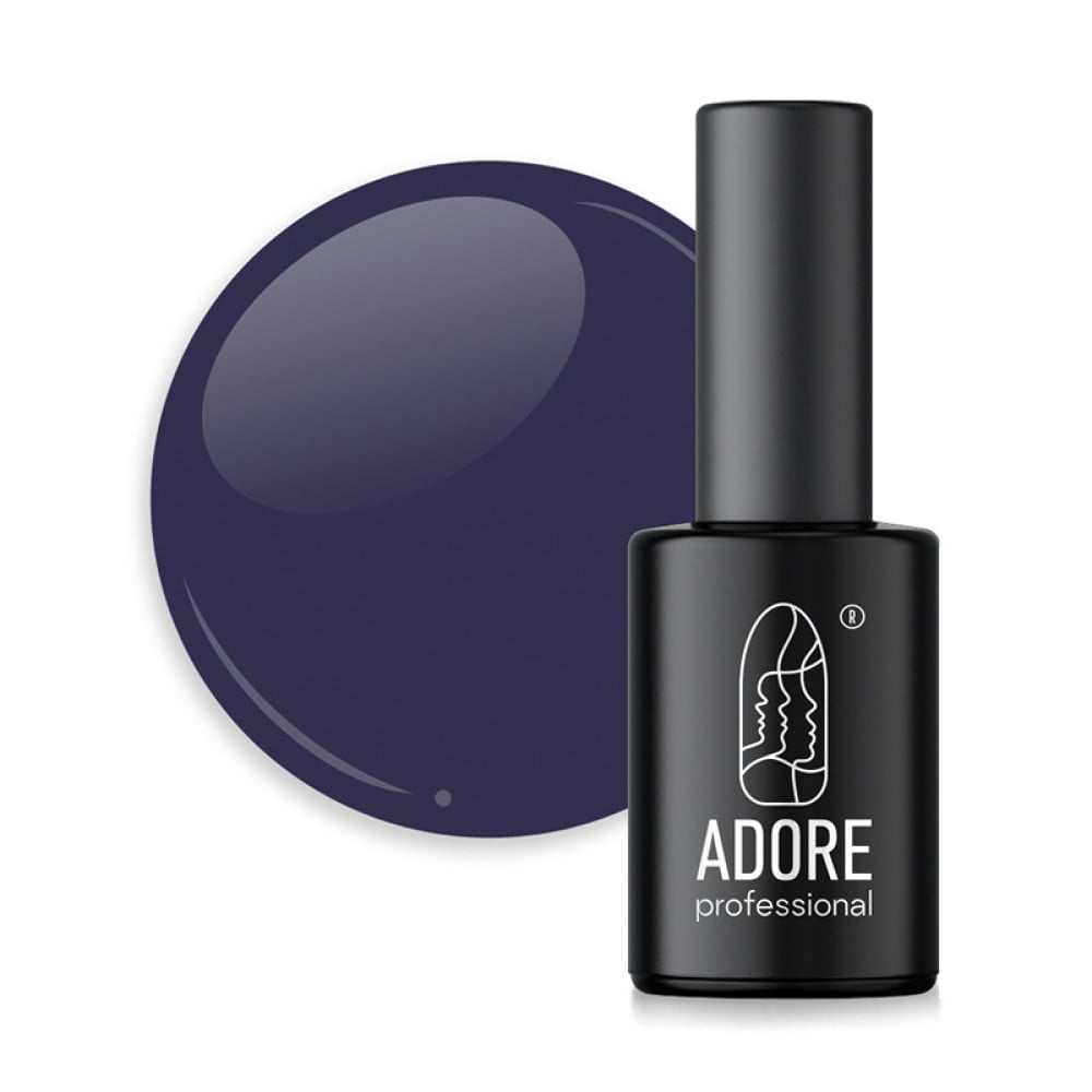 Гель-лак Adore Professional 369 Iris синьо-фіолетова буря. 7.5 мл