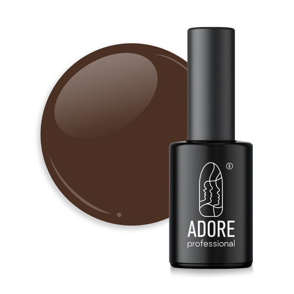 Гель-лак Adore Professional 467 Masala кава з молоком. 8 мл