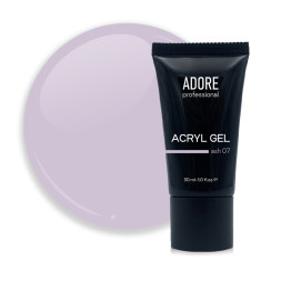 Акрил-гель Adore Professional Acryl Gel 07 Ash. дымчато-пепельный. 30 мл