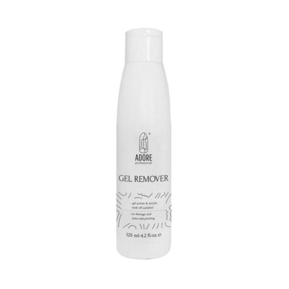Жидкость для снятия гель-лака Adore Professional Gel Remover. 125 мл