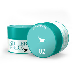 Гель камуфлирующий Siller Professional Wonder Gel 002 White. белый. 30 мг