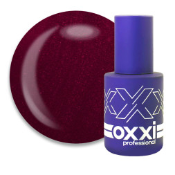 Гель-лак Oxxi Professional 355 красный с шиммером. 10 мл