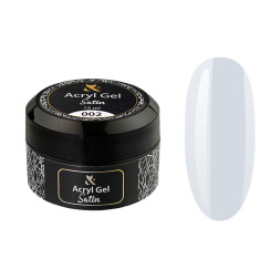 Акрил-гель F.O.X Aсryl Gel Satin 002 White. білий. 15 мл