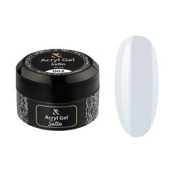 Акрил-гель F.O.X Aсryl Gel Satin 002 White. білий. 30 мл