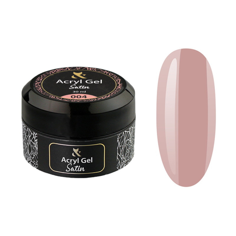 Акрил-гель F.O.X Aсryl Gel Satin 004 Тude. нюд. 30 мл